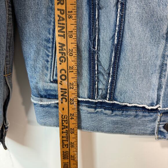 Levi's Men's Trucker Jean Jacket Blue Denim Medium - Picture 5 of 7